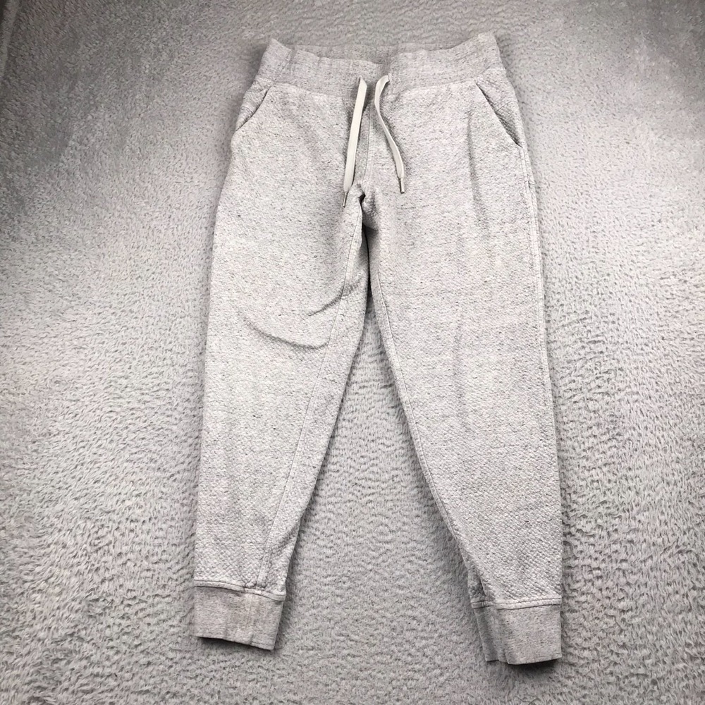 Lululemon Warm Down Jogger II Womens 8 (30x26) Heather Light Gray Sweatpants